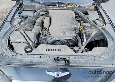 2015 Hyundai Genesis 3.8L from USA, damaged, VIN KMHGN4JE8FU100586